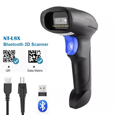English version Netum L5 wireless scanner QR code scanner