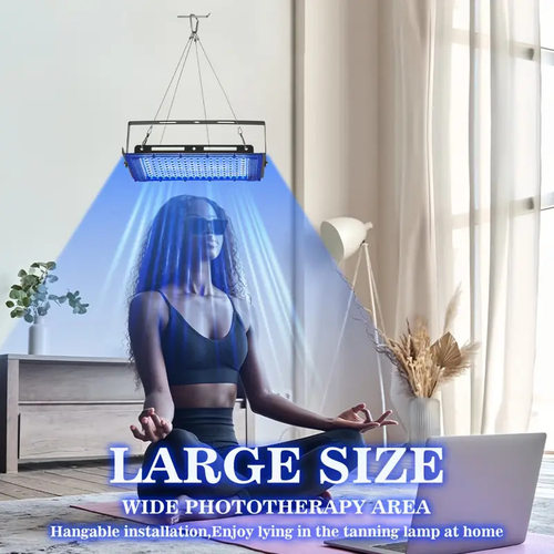 Beauty Black Lamp 144 Light Sunbathing Full Blue Light美黑灯