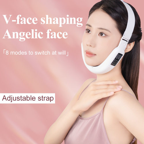 New heating EMS microcurrent beauty device V-face artifact