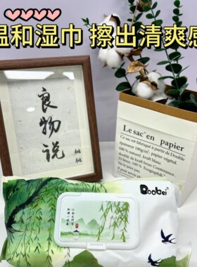 【良物说】A01甄选湿巾