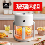 适配康宁空气炸锅WK-GJG4001/KZ玻璃内胆配件高硼硅抽屉4.2升碗