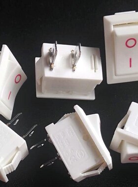 高品质电源开关 15*21 中号船型开关 2脚2档 6A/250VAC 10A 铜脚