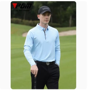 PGM春款 t恤弹力golf速干球衣Polo衫 高尔夫球衣服男长袖 特价 促销