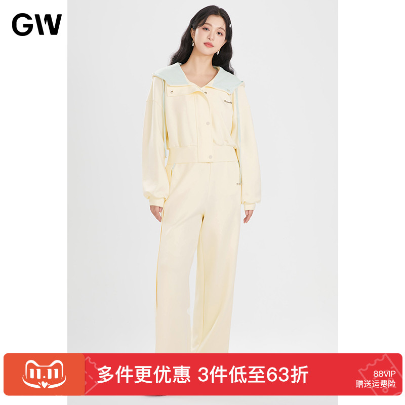 GW气质减龄显瘦遮肉休闲运动套装