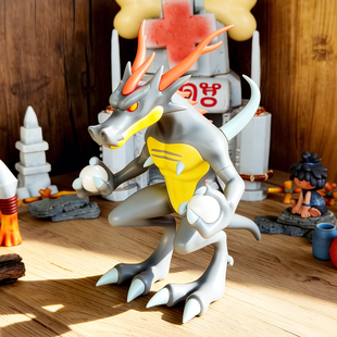 【模天下】石器时代模型手办无魔兽公仔GK雕像非盲盒