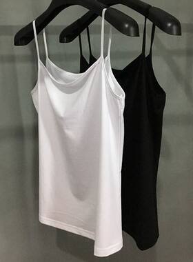 正品哥家新新款2025夏抹胸外穿清纯内搭纯棉打底吊带上衣背心女