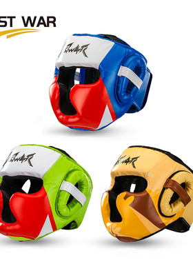LAST WAR拳击护头护具儿童散打头盔成人训练头套猴脸造型加厚护头