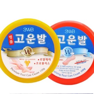 韩国WHB美康护脚霜三得毕脚裂膏脚后跟干裂嫩足霜手足干裂护手皲