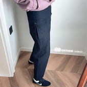 耐克斜纹布直筒工装 男裤 Nike机能风休闲长裤 GMT8 FJ0324 010