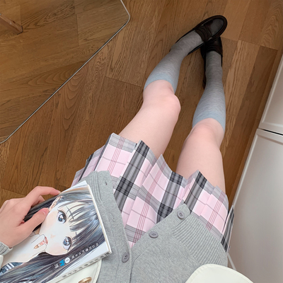 栗花熊jk制服学院风半身裙