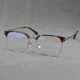 赛璐璐超轻复古眼镜男商务近视方框高度数蓝光男士 眼镜眉框10621