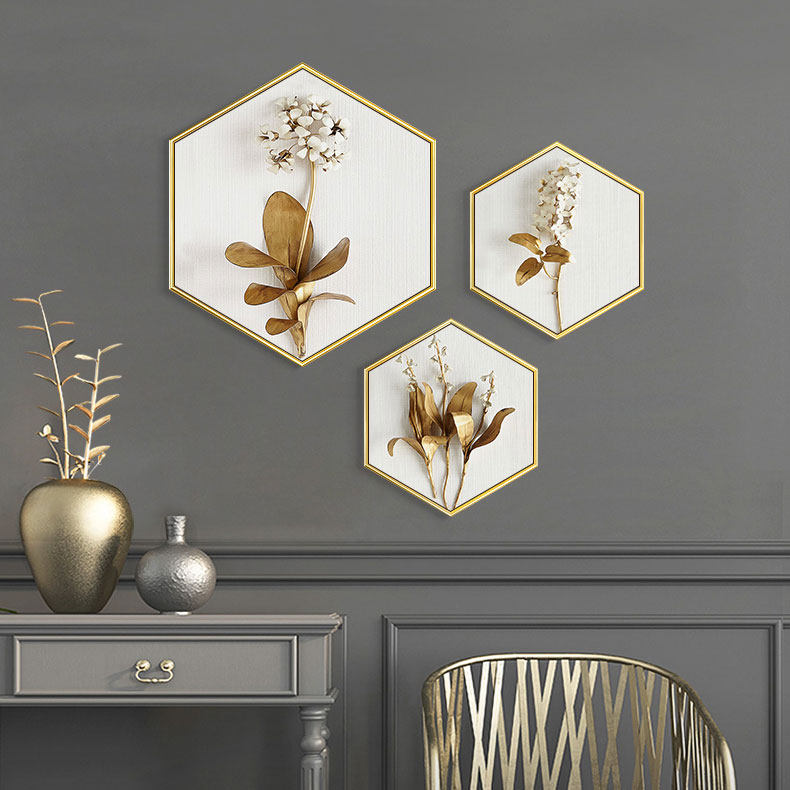 六边形装饰画客厅沙发背景墙挂画创意个性壁画后现代轻奢北欧墙画,家居饰品,现代装饰画,淘宝优惠券,粉丝福利购,淘宝优惠卷