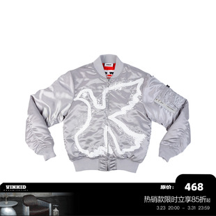 美式 和平鸽MA1夹克棉服 潮流小众嘻哈国潮情侣外套 云梯 Vinkid