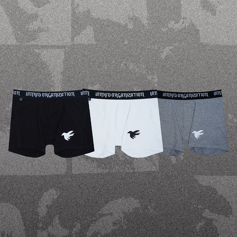 Vinkid（云梯）和平鸽内裤 欧美潮流休闲小众嘻哈国潮短裤平角裤,女士内衣/男士内衣/家居服,男平角内裤,淘宝优惠券,粉丝福利购,淘宝优惠卷