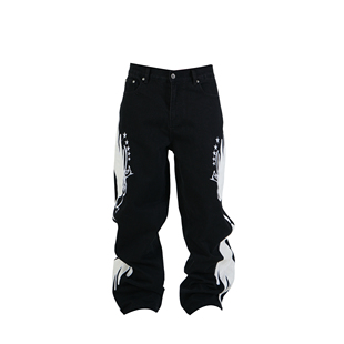 侧翼双鸽牛仔裤 vinkid 云梯