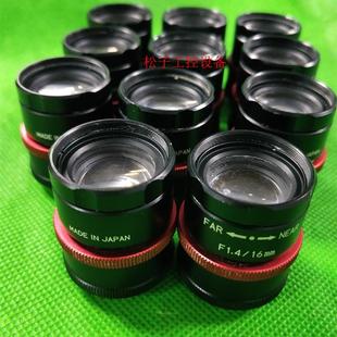 拆机工业相机镜头 16mm F1.4 议价正品 实物图拍摄 需