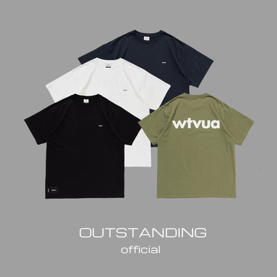 OT制造WTAPS24ss隐藏款情侣经典圆领重磅纯棉基础打底短袖T恤2