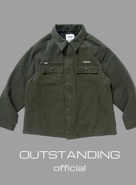 OT制造WTAPS22AW情侣休闲底特律夹克外套日潮余文乐棉服cleanfit