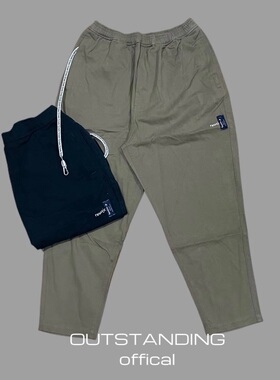 OT制造 NUATICA 22SS长谷川 CITYBOY 休闲 CHINO纯色宽松长裤日潮