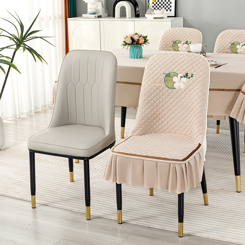 弧形椅子套罩全包防滑保护套坐垫靠背一体加厚高级餐桌皮板凳座套,居家布艺,椅套/椅垫,淘宝优惠券,粉丝福利购,淘宝优惠卷