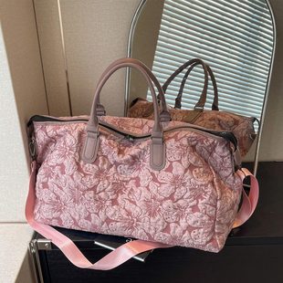 运动瑜伽健身包大容量斜挎包男轻便手提单肩包潮短途出差旅行包女