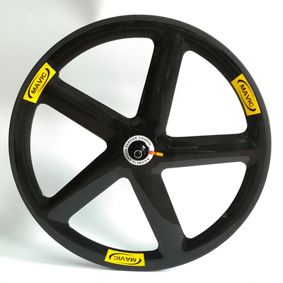 五刀死飞碳纤维轮组公路复刻