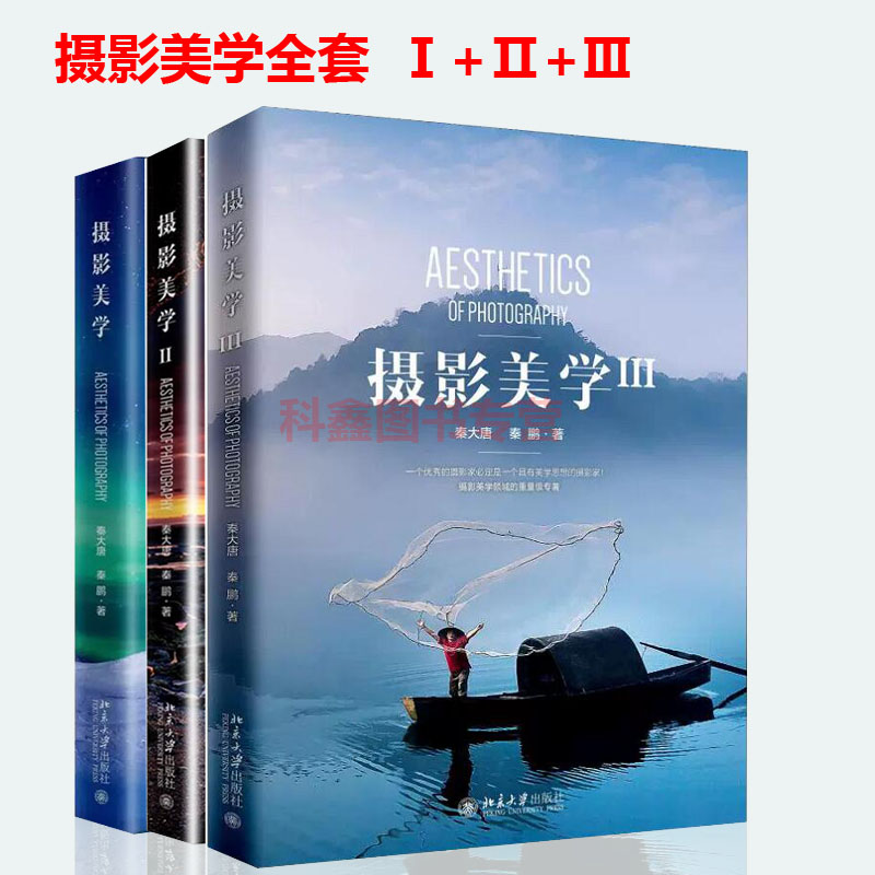 全套3本 摄影美学Ⅰ+Ⅱ+Ⅲ 秦大唐秦鹏 摄影的艺术数码相机单反摄影构图入门自学教程光影色彩设计风光人像摄影笔记技巧在类目 书籍/杂志/报纸, 艺术, 摄影艺术（新）中 - 来自Buy2taobao.com提供专业的淘宝代购服务