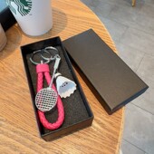 羽毛球钥匙扣创意小礼品运动钥匙链包挂件饰品钥匙绳定制书包礼物