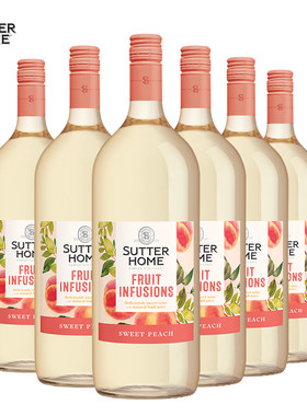sutterhome葡萄酒白桃味1.5