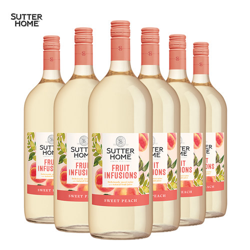 sutterhome葡萄酒白桃味1.5
