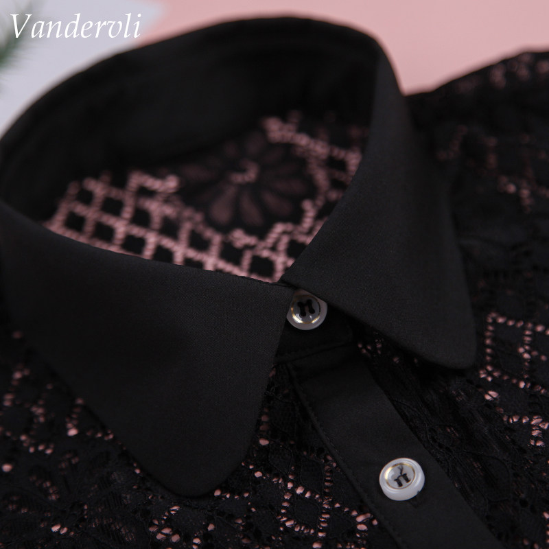 FASHION LACE FAKE COLLAR CHILDRENS VERSATILE FAKE COLLAR DECORATION DOLL ROUND NECK SHIRT COLLAR 2021 AUTUMN WINTER NEW UNDERWEAR