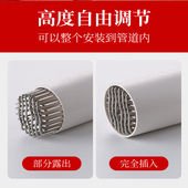 不锈钢防鸟罩排风管通风口卫生间排气孔出风罩侧排防护罩室内安装