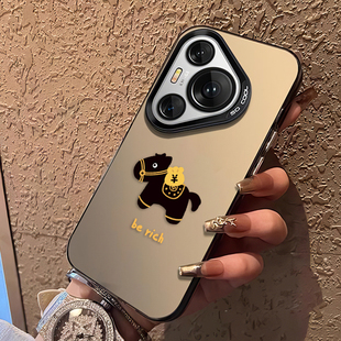 mate60 p50 2026小黑马适用华为nova14手机壳pura80马上有钱70pro马年13新年12发财11男10 9se