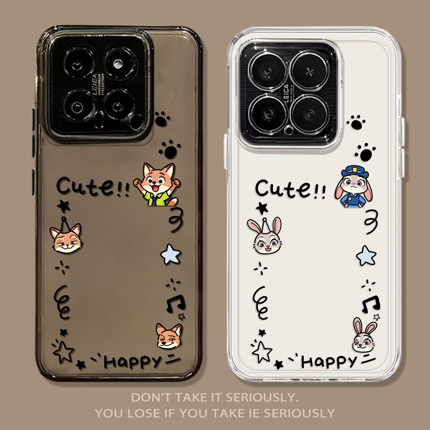 朱迪尼克拍立得情侣照片手机壳