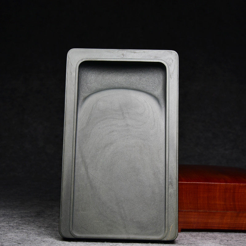 原石老坑精品龙尾山眉子坑暗细罗纹四大名砚台高档收藏送礼文房四宝