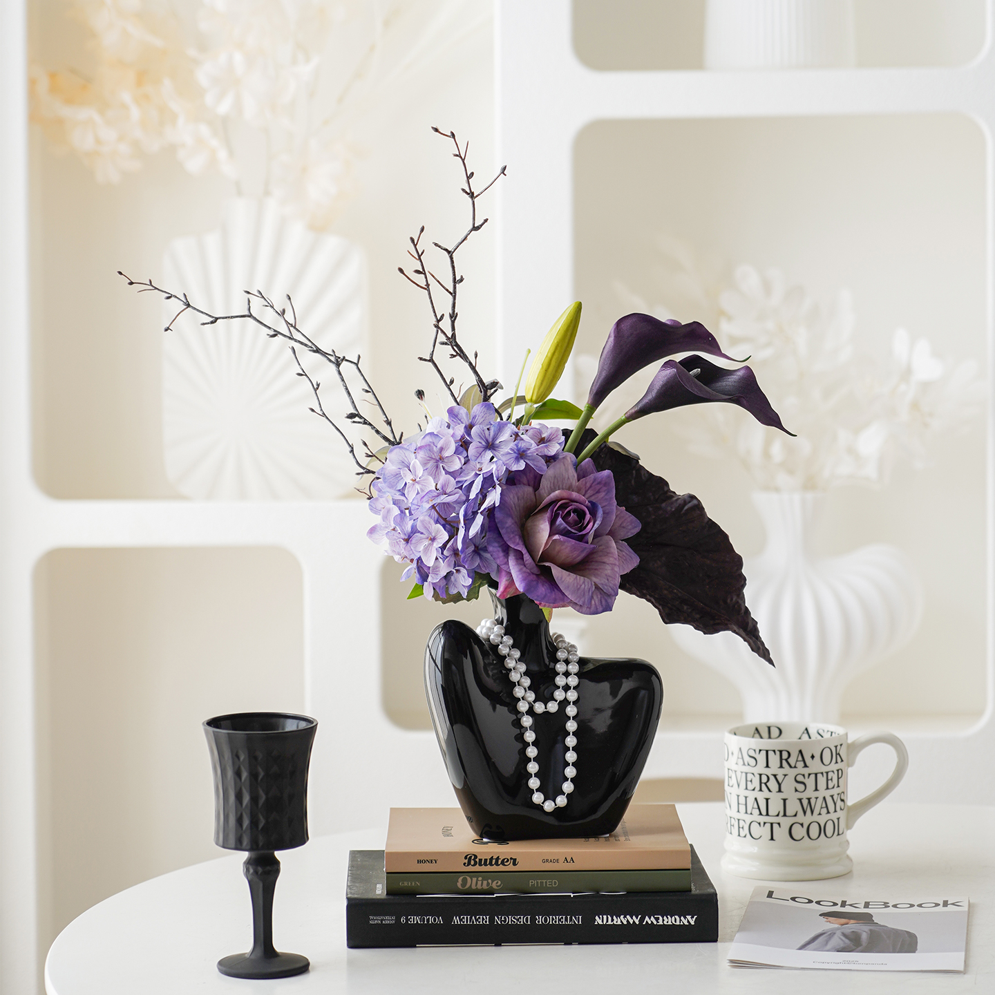 民宿装饰花束样板间绿植手感花