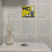 SMALTUM捷克创意卡通搪瓷装 饰牌卫生间浴室厕所牌diy搪瓷珐琅画