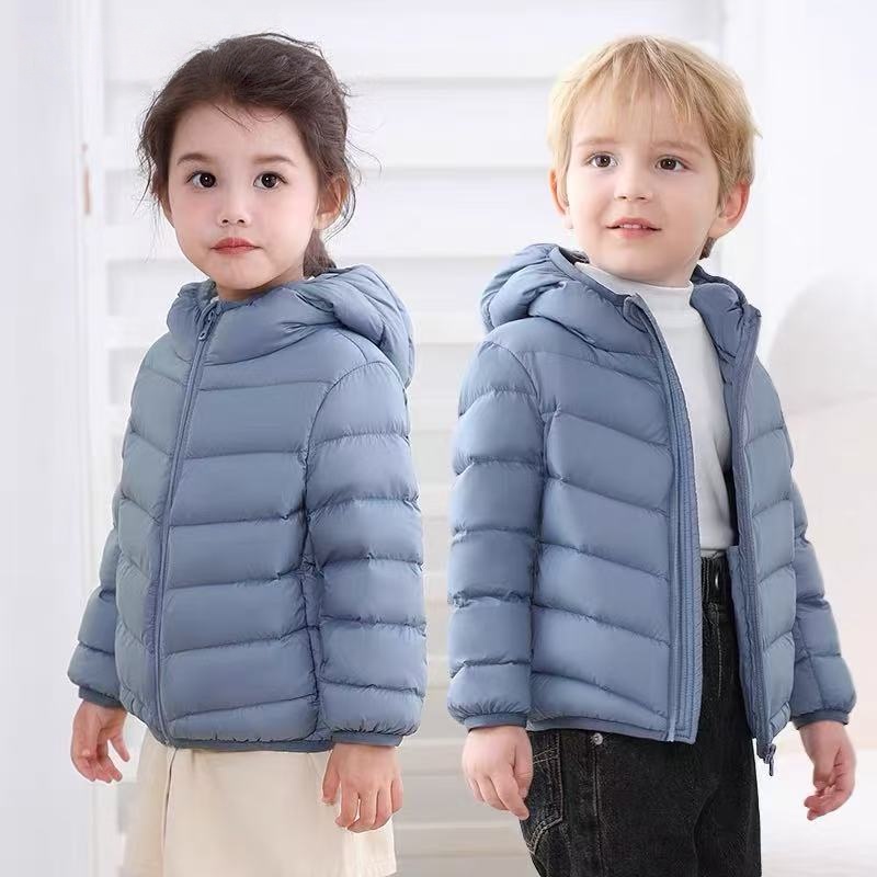 秋冬上新！110~170码 史N比家儿童秋冬季内胆立领/连帽轻薄羽绒服