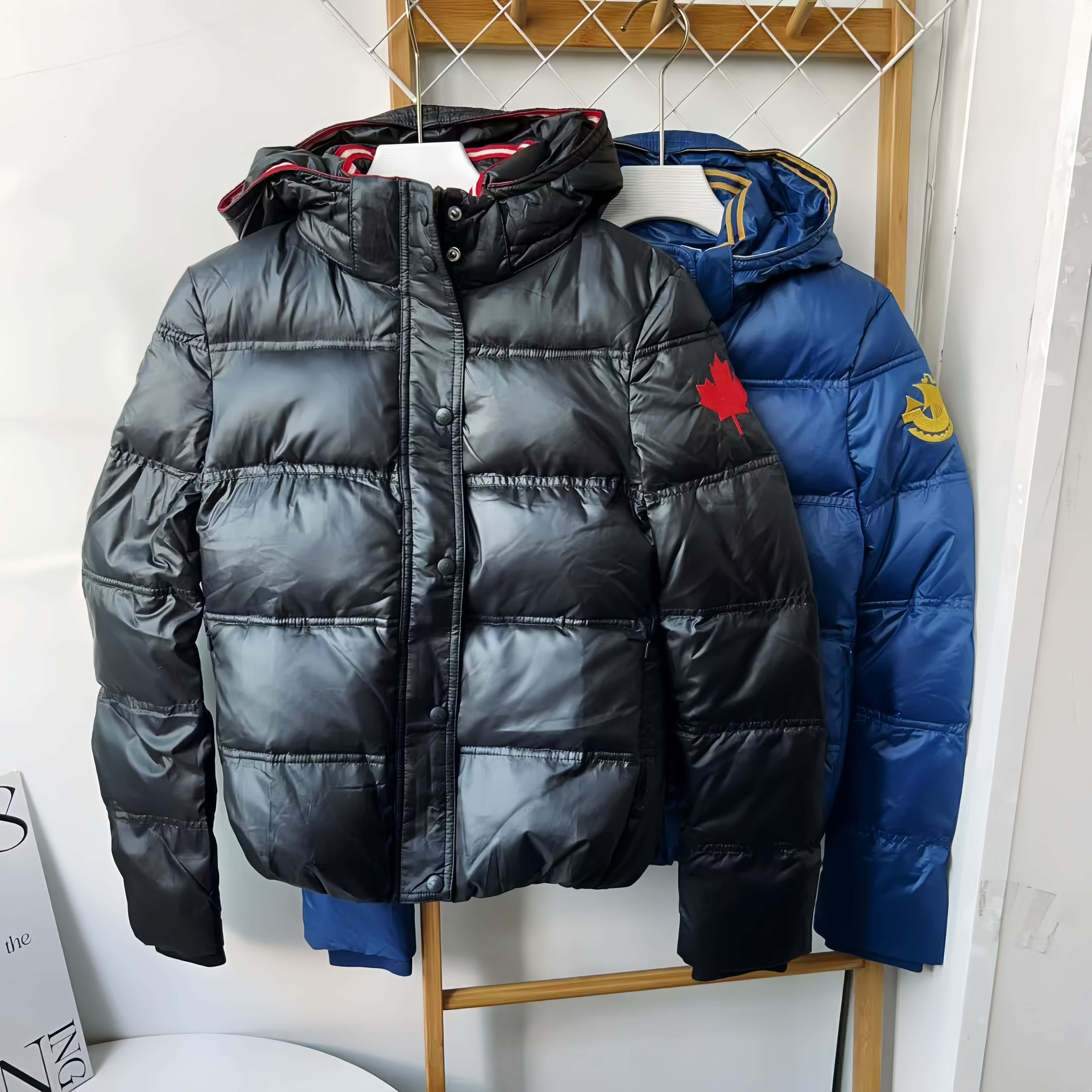 秋冬上新！靠背家羽绒服女士女大童秋冬连帽修身保暖短款羽绒服