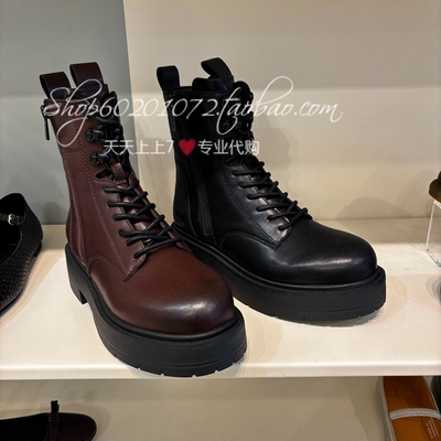 健乐士2025冬季女靴英伦风马丁靴