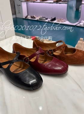 Joy&Peace真美诗摩卡慕斯2026春季女鞋法式玛丽珍鞋女单鞋 8TZ33