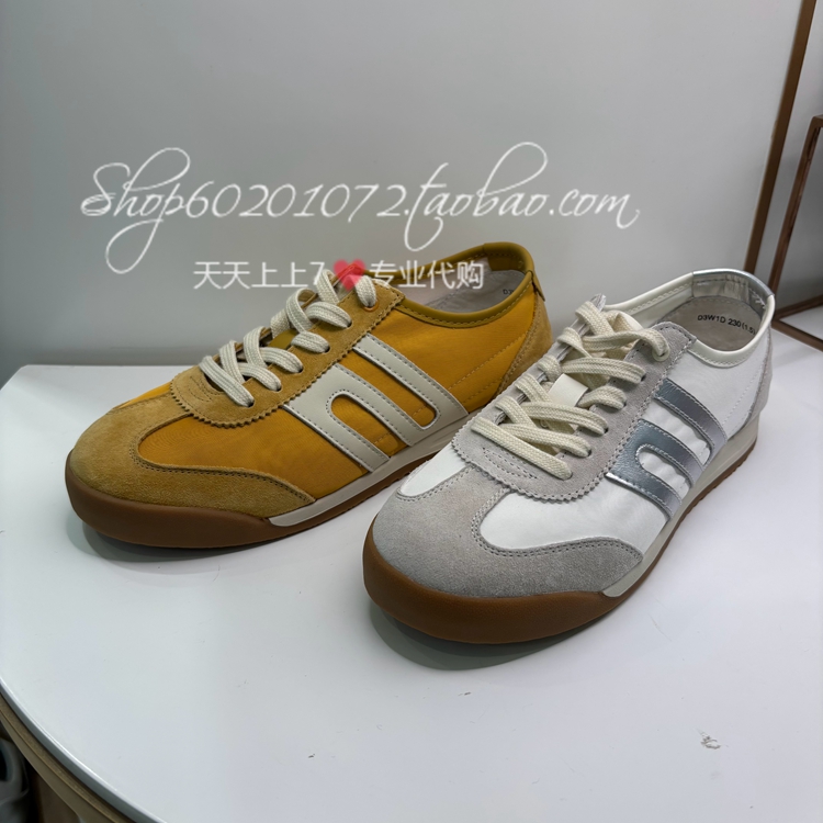 百丽2025夏季女鞋薄底跑道阿甘鞋