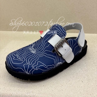 achette雅氏2025春夏款女鞋厚底休闲鞋一脚蹬凉鞋勃肯鞋单鞋 4SC1