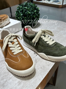 le saunda莱尔斯丹2025秋季女鞋平底德训鞋休闲运动鞋单鞋6T22903