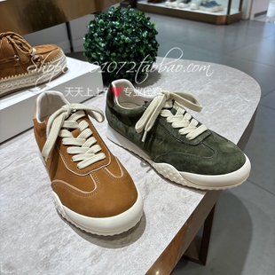 le saunda莱尔斯丹2025秋季女鞋平底德训鞋休闲运动鞋单鞋6T22903