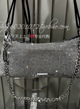 Staccato/思加图2025秋季女包腋下包新月包手提包单肩斜跨包X8335