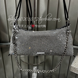 Staccato/思加图2025秋季女包腋下包新月包手提包单肩斜跨包X8335