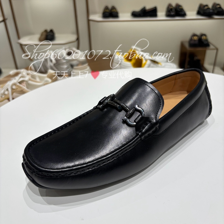 莱尔斯丹2025春季男鞋休闲豆豆鞋