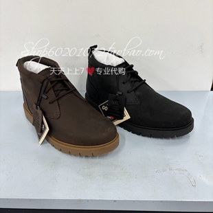 clarks其乐2025冬季男靴防泼水绒里时装靴短靴26183277 26183273