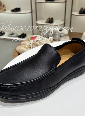 Le saunda/莱尔斯丹2025春季男鞋一脚蹬休闲豆豆鞋乐福鞋6MM72804